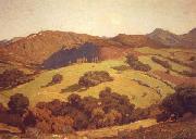 William Wendt Arcadian Hills china oil painting reproduction